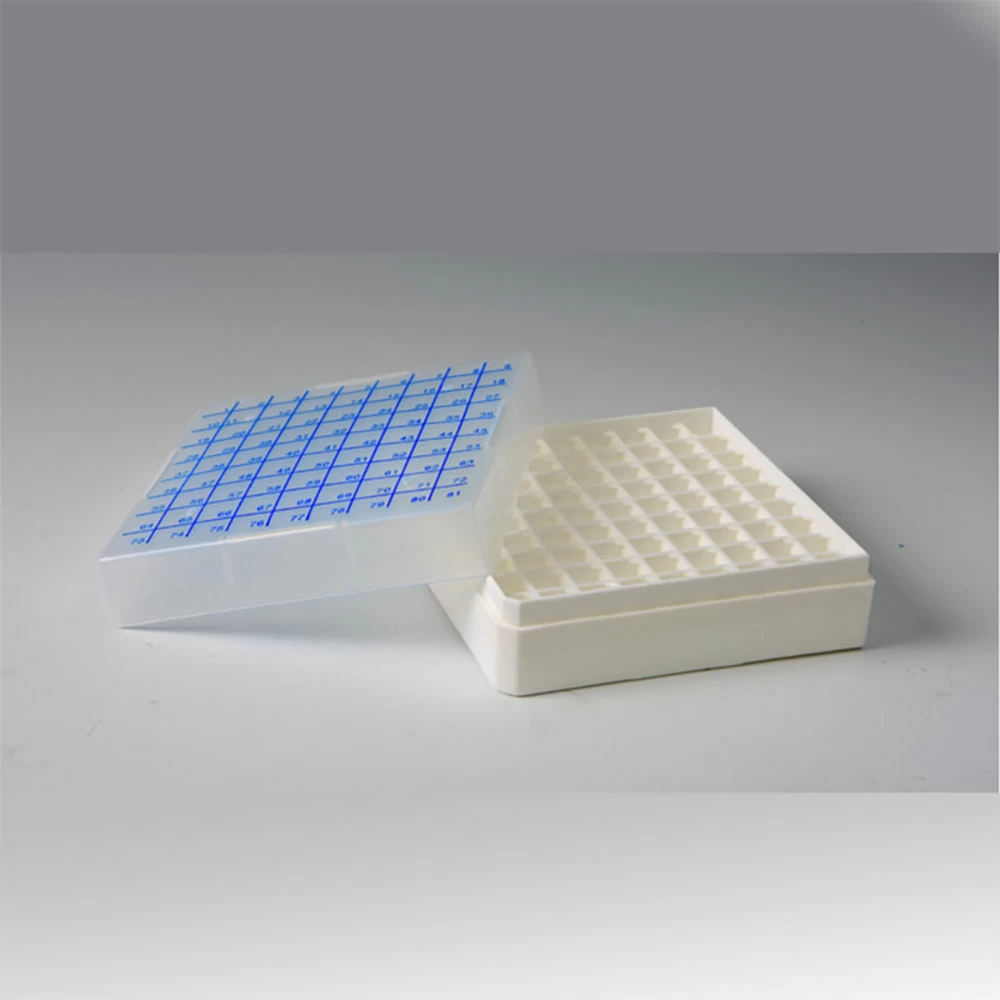 Genesee Scientific 27-213, White, Clear Lid w/ Grid, 1 Rack/Unit secondary image
