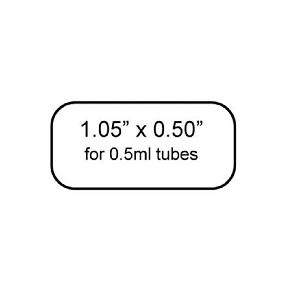 Diversified Biotech DTCR-4000, 3/8in, White, 4,000 Labels/Unit secondary image