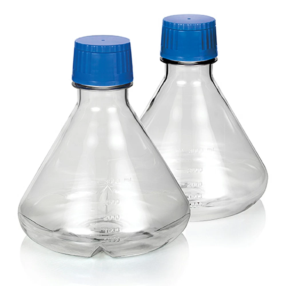 TriForest Labware FPC3000S, Flat Base, Sterile, 12 Flasks/Case secondary image